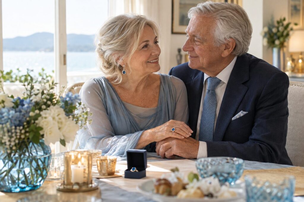 52. Hochzeitstag: Topashochzeit - 52 Jahre verheiratet, 52 Jahre Ehe