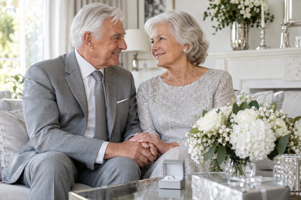 55. Hochzeitstag: Platinhochzeit - 55 Jahre verheiratet, 55 Jahre Ehe