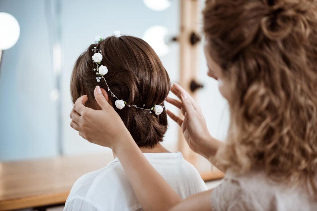 Die perfekte Frisur für die Hochzeit