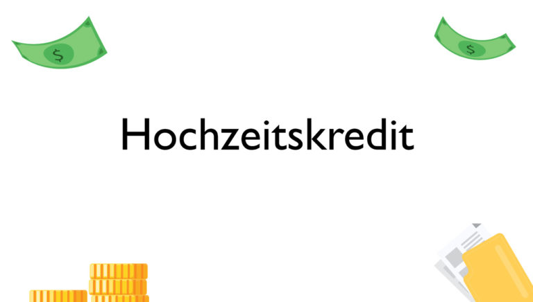 Hochzeit finanzieren Hochzeitskredit