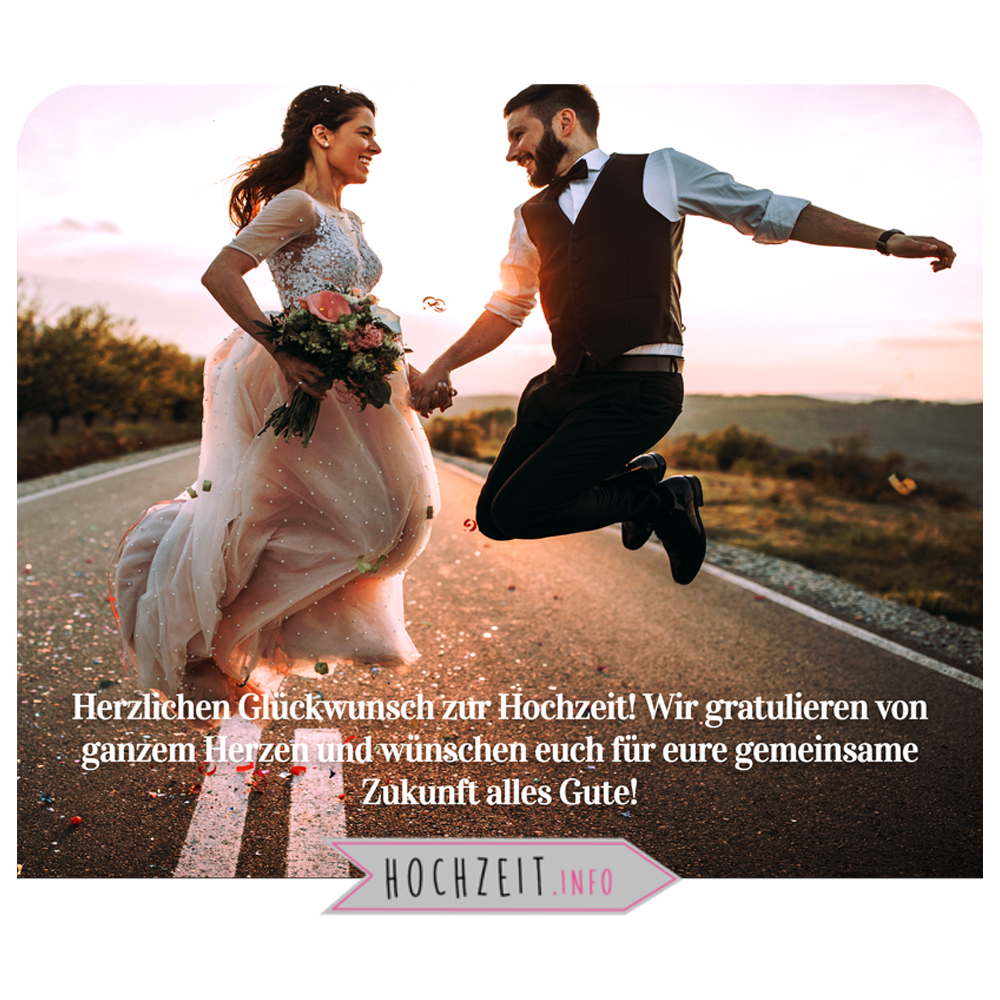 Über 100+ originelle Glückwünsche zur Hochzeit kostenlos